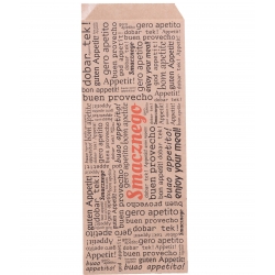 Torebka brązowa Smacznego hot dog amerykański